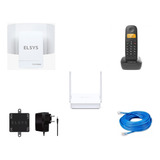 Kit Internet Rural Amplimax4g + Tel S/fio Id+ Rot + 100mcabo