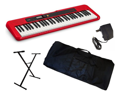 Teclado Organo Casio Ct-s200 + Funda Fuente Soporte - Plus