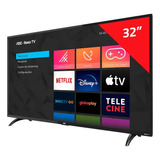 Smart Tv Roku 32'' Hd Led 3 Hdmi 1 Usb 32s5195 Aoc Bivolt