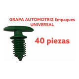 Grapa Automotriz Universal Para Empaques Paquete Con 40 Pza