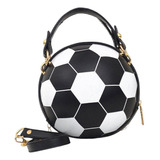 Bolso Cruzado Con Forma De Fútbol, Bolso De Mano, Bolso De