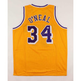 Jersey Autografiado Shaquille O'neal Lakers Nba Jsa Certific