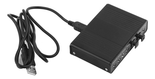 Tarjeta De Sonido De 6 Canales Usb Externa Digital Óptica