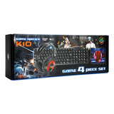 Combo Gamer K10 - Teclado Y Ratón Rgb, Alta Precisión