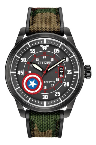 Citizen Marvel Capitan America Aw1367-05w ......... Dcmstore