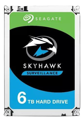 Disco Duro Seagate Surveillance Hdd Skyhawk 6tb Sata 5900rpm
