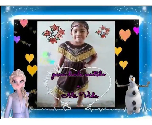 Vídeo Fotográfico Frozen  Efectos 3d  Hd