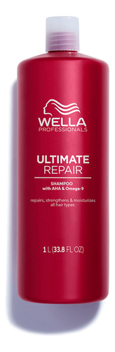 Shampoo Reparador Paso 1 Ultimate Repair Wella 1 Litro