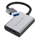 Adaptador Usb A Hdmi Para Windows 11/10/8, Convertidor Hdmi 