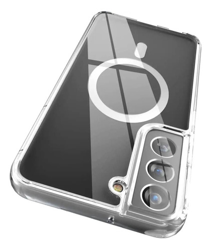 Estuche Transparente Para Carga Magnetica Para iPhone