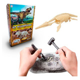 Dinossauro Dino Fóssil Escavação Brinquedo Escavar Arqueolog