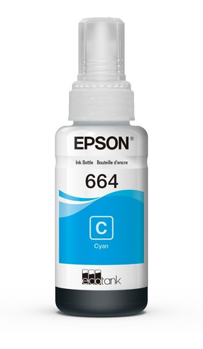 Botella Tina Epson Cyan L210/355/350/l555/l455/l