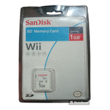 Tarjeta De Memoria Nintendo Wii Sandisk 1 Gb Sd No Abierto 