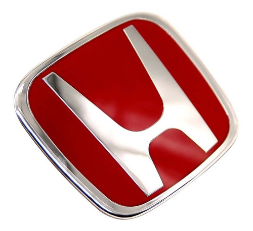 Emblema Trasero Rojo Honda Civic Fit Accord City Hrv Crv honda Civic