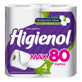 Papel Higienico Hoja Simple Max Panal 80 Mt X 4 Un.