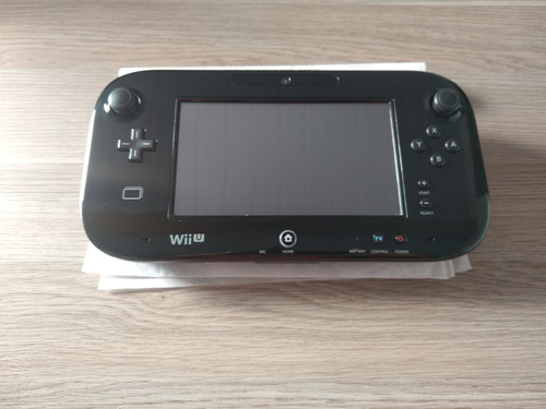 Wii U Gamepad Black - Controle Wii U 