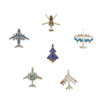 Broche Modelo Con Insignia De Avión De Zhuhai Scl9