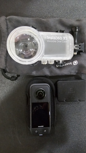 Insta360 One X3 - 5.7k Ntsc/pal Mp4 - 72 Mpx - Gran Angular