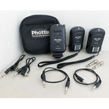 Kit Radio Disparador Phottix Ares Flash Mano O Estudio 2radi