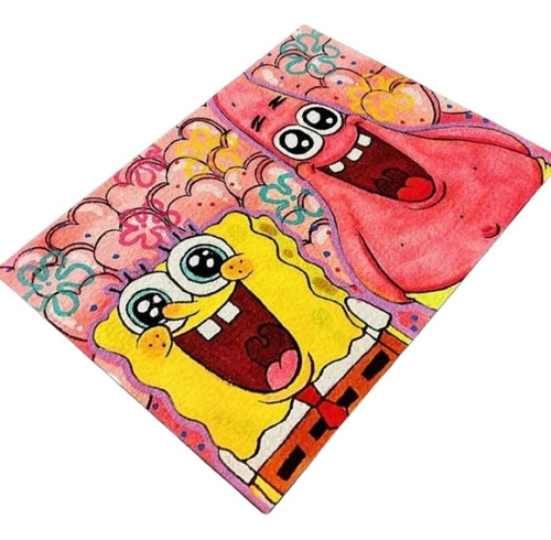  Alfombra Bob Esponja Multicolor 150x200 Cm  Tf