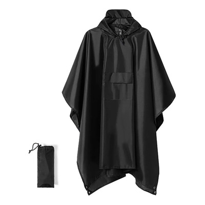 Capa Portátil Impermeable Con Forma De Poncho De Lluvia Para