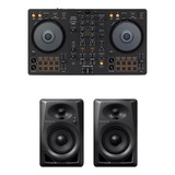 Controlador Dj Pioneer Ddj-flx4 + Monitores Pioneer Dm-40