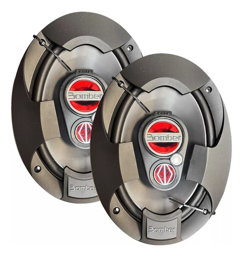 Par Parlantes 6x9 Pulgadas Bomber Bbr 75w Rms Cuatriaxial