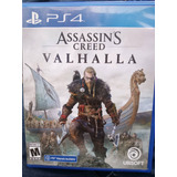Assassins Creed Valhalla Juego Ps4 Físico Original 
