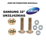 3 Jogos De Parafusos M4 X 30mm  P/ Suporte Tv Samsung 32''
