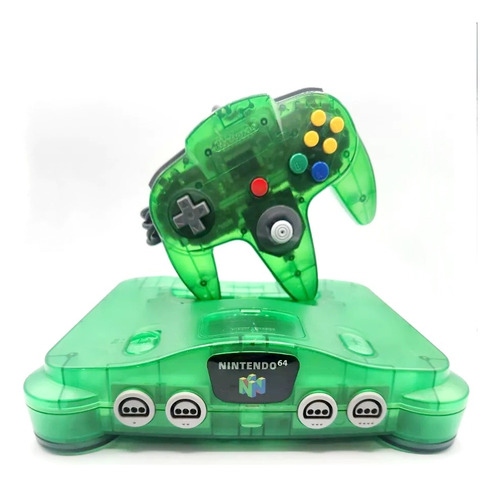 Nintendo 64: Funtastic Jungle Green / Única En Venta