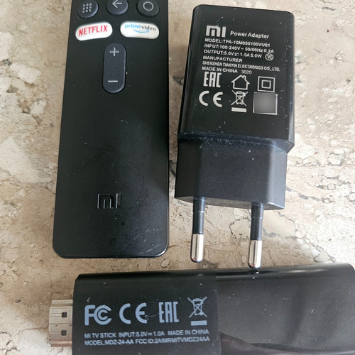 Mi Tv Mi Stick 2ª Ger. Xiaomi Full Hd 8gb 1gb Ram Cor Preto