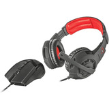 Trust Combo Auricular Microfono Y Mouse Gamer Gxt-784 Pc Ps4