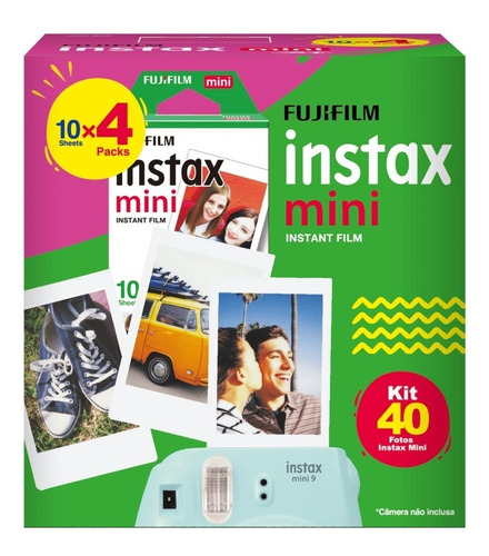 Filme Para Camera Instax Mini 40 Fotos - Imperdível