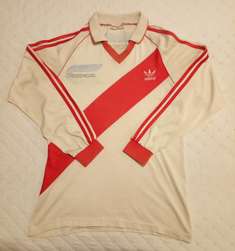 Camiseta River Plate Retro 1991 Mangaslargas Cartacredencial