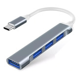 Adaptador Extension Hub Type Tipo C A 4 Puertos Usb3.0 5gbsp