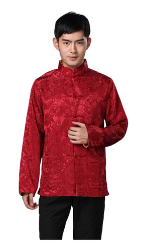 Tang Suit, Ropa Tradicional China Para Hombre, Camisa Y Chaq