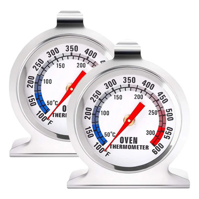 2 Termómetro Horno Asador Cocinaacero Lnoxidable Temperatura | MercadoLibre