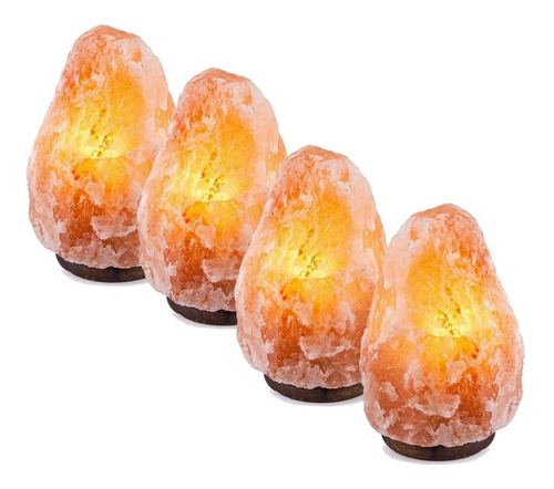 Setx4 Piedras De Sal Luz Del Himalaya Hasta 1.5kg Completa 