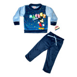 Conjunto Bebe Niño Mickey Mouse Disney Estrellas 