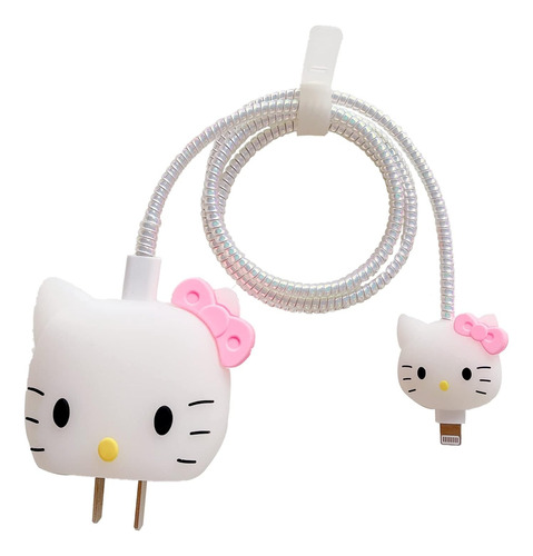 Protector Completo Para Cargador De Hello Kitty