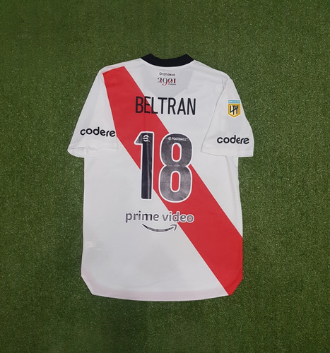 Camiseta Titular River Plate 2021 Heatrdy Beltran 18 Talle M