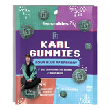 Karl Gummies Feastables Sour Blue Raspberry 100g Gomitas