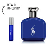 Kit Perfume Hombre Ralph Lauren Polo Blue Edt 75 Ml + Blue E