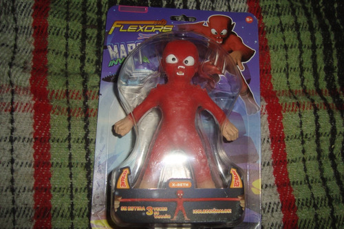 Flexors Mars Invasion Figura Marcianito Rojo X Reth 