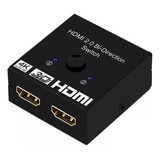 Chaveador Switch Compativel Hdmi 2x1 E 1x2 Bi-direcional 4k