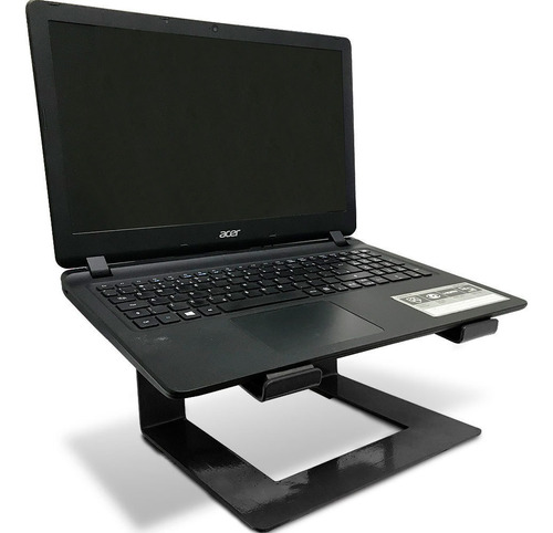 Suporte Para Notebook Laptop Stand Dj Aço Macbook Preto