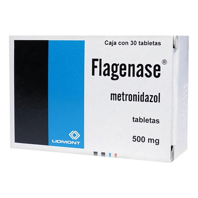 Flagenase Tabletas 500 Mg, 30 Tabletas | MercadoLibre