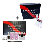 Kit De Lifting De Pestañas Lash Lift + Kit Tinte Lash Color