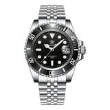 Steeldive Sub Diver 300 Automático Seiko Calibre Nh35 Black