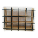 Rack Organizador 51cm X 37cm X 10cm Madera 9mm